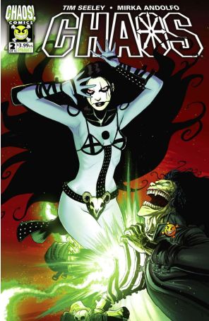 Chaos 2A published by Dynamite with cover art by Tim Seeley