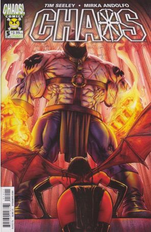 Chaos 5A published by Dynamite with cover art by Tim Seeley