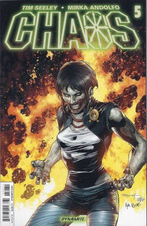 Chaos 5F published by Dynamite with cover art by Ardian Syaf