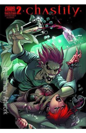 Chastity (2nd Series) 2 published by Dynamite with cover art by Emanuela Lupacchino