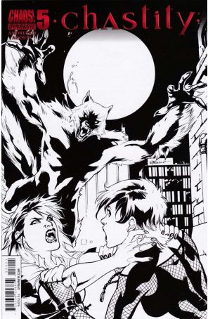 Chastity (2nd Series) 5B published by Dynamite with cover art by Tim Seeley