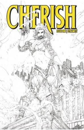 Cherish 1F published by Dynamite with cover art by Brett Booth