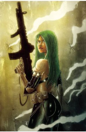 Cherish 2F published by Dynamite with cover art by Ben Templesmith