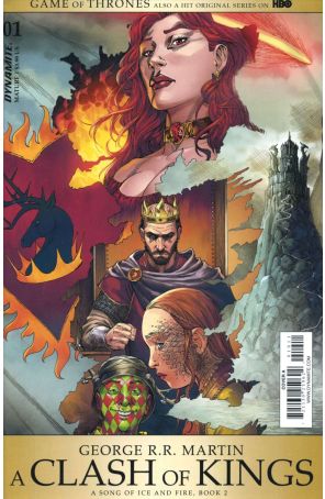Clash of Kings, A (George R.R. Martin's) 1A published by Dynamite with cover art by Mike S. Miller