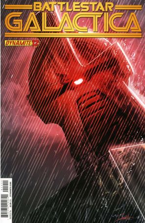 Classic Battlestar Galactica (Vol. 2) 12 published by Dynamite with cover art by Livio Ramondelli