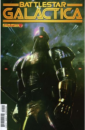 Classic Battlestar Galactica (Vol. 2) 9 published by Dynamite with cover art by Livio Ramondelli