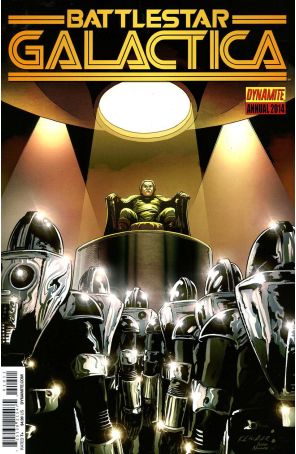 Classic Battlestar Galactica (Vol. 2) Annual 1 published by Dynamite with cover art by Ken Haeser
