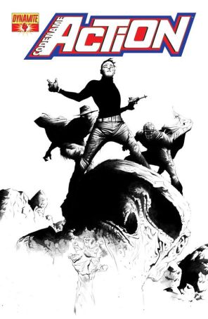 Codename Action 4C published by Dynamite with cover art by Jae Lee