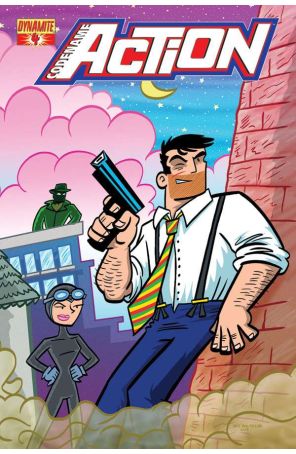 Codename Action 4D published by Dynamite with cover art by Art Baltazar