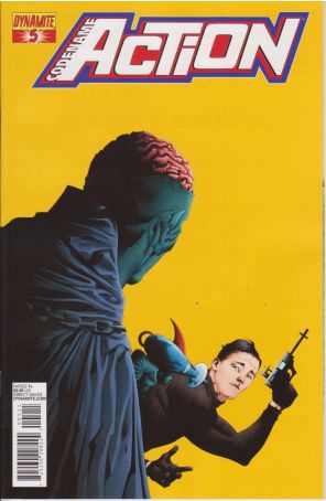 Codename Action 5A published by Dynamite with cover art by Jae Lee
