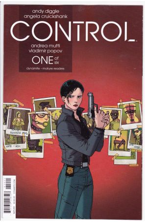 Control 1B published by Dynamite with cover art by Giuseppe Camuncoli