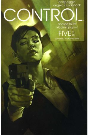 Control 5 published by Dynamite with cover art by Ben Oliver