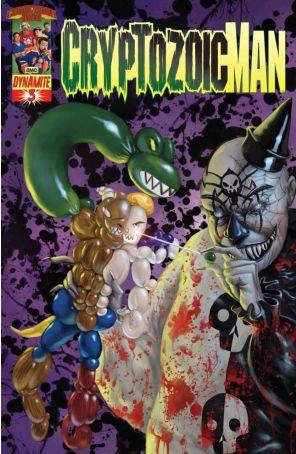 Cryptozoic Man 3 published by Dynamite with cover art by Walter Flanagan