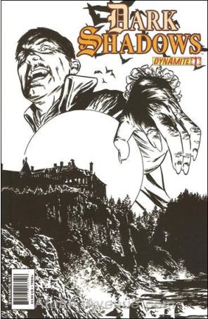 Dark Shadows 1 (2nd) published by Dynamite with cover art by Campbell Francavilla