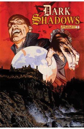 Dark Shadows 1B published by Dynamite with cover art by Aaron Campbell