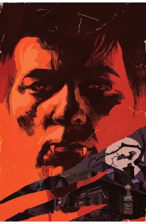 Dark Shadows 1C published by Dynamite with cover art by Francesco Francavilla