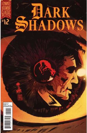 Dark Shadows 12 published by Dynamite with cover art by Francesco Francavilla