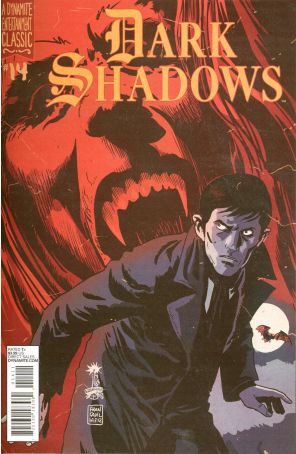 Dark Shadows 14 published by Dynamite with cover art by Francesco Francavilla