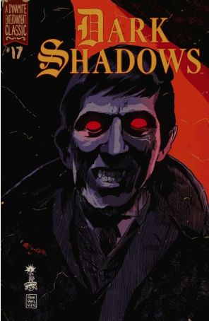 Dark Shadows 17 published by Dynamite with cover art by Francesco Francavilla