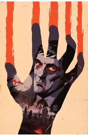 Dark Shadows 2C published by Dynamite with cover art by Francesco Francavilla