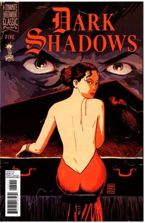 Dark Shadows 5 published by Dynamite with cover art by Francesco Francavilla
