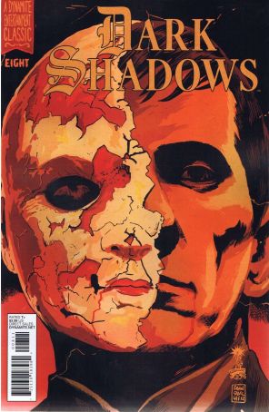 Dark Shadows 8 published by Dynamite with cover art by Francesco Francavilla
