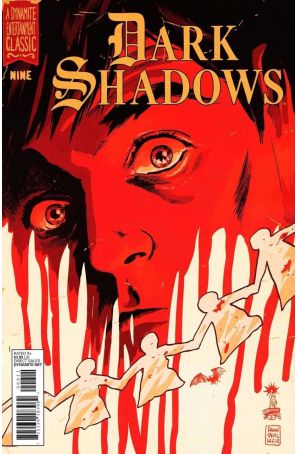 Dark Shadows 9 published by Dynamite with cover art by Francesco Francavilla