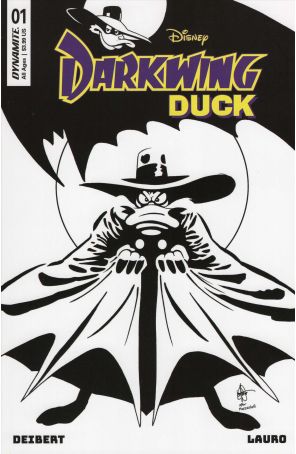 Darkwing Duck (Dynamite) 1ZF published by Dynamite with cover art by Ken Haeser