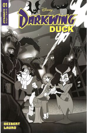 Darkwing Duck (Dynamite) 1ZI published by Dynamite with cover art by Trish Forstner