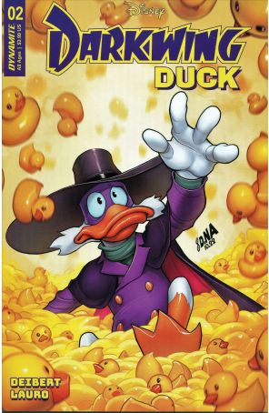 Darkwing Duck (Dynamite) 2A published by Dynamite with cover art by David Nakayama