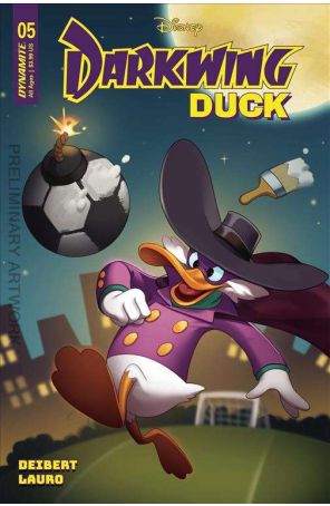 Darkwing Duck (Dynamite) 5A published by Dynamite with cover art by Leirix