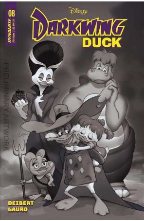 Darkwing Duck (Dynamite) 8G published by Dynamite with cover art by Lesley “Leirix” Li