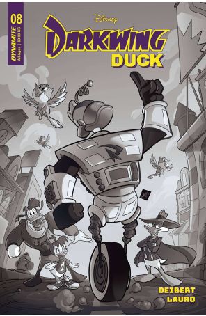 Darkwing Duck (Dynamite) 8T published by Dynamite with cover art by Ciro Cangialosi