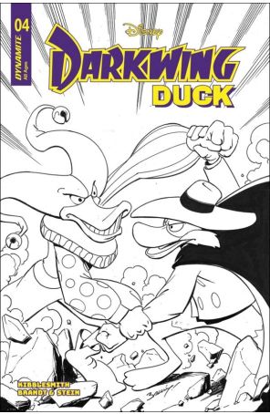 Darkwing Duck (Dynamite, 2nd Series) 4I published by Dynamite with cover art by Mark Bagley