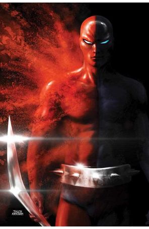 Death-Defying Devil (2nd Series) 1 (Virgin variant) published by Dynamite with cover art by Tyler Kirkham