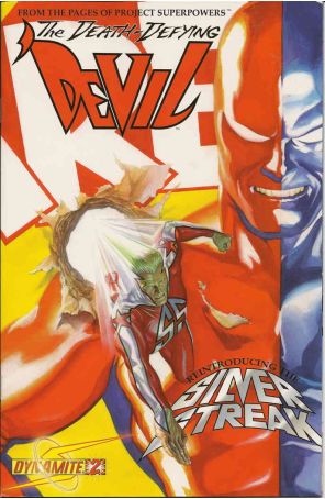The Death-Defying Devil 2A published by Dynamite with cover art by Alex Ross