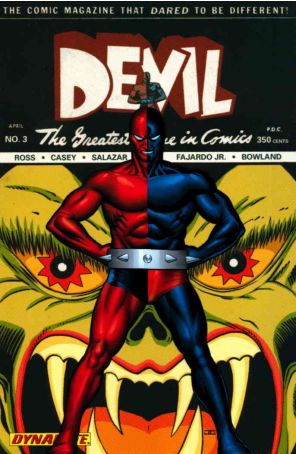 The Death-Defying Devil 3B published by Dynamite with cover art by John Cassaday