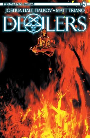 The Devilers 5 published by Dynamite with cover art by Jock