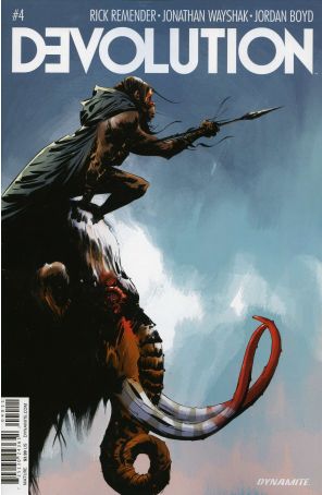 Devolution 4A published by Dynamite with cover art by Jae Lee