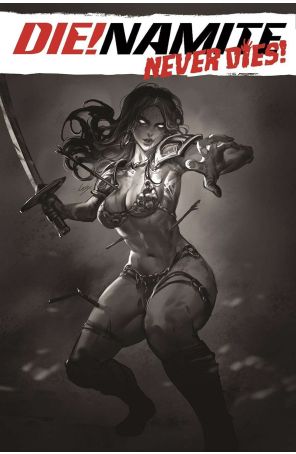 Die!Namite Never Dies! 1H published by Dynamite with cover art by Leirix Li