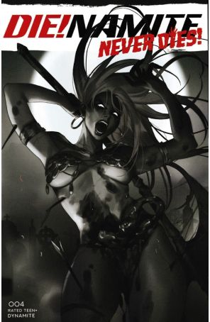 Die!Namite Never Dies! 4F published by Dynamite with cover art by Leirix Li