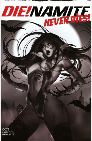 Die!Namite Never Dies! 5F published by Dynamite with cover art by Leirix