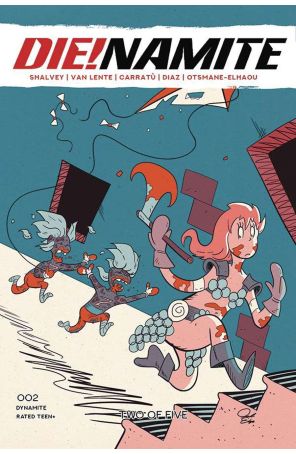 Die!Namite 2H published by Dynamite with cover art by Jacob Edgar