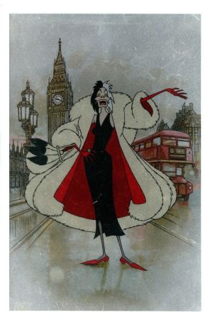 Disney Villains: Cruella de Vil 1J published by Dynamite with cover art by Joshua Middleton