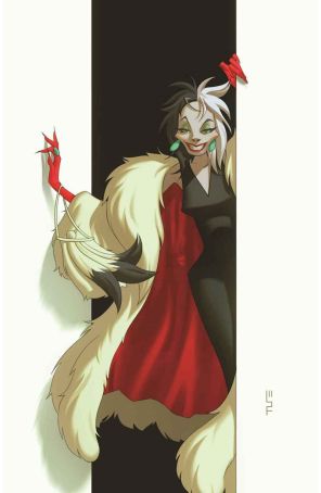 Disney Villains: Cruella de Vil 4H published by Dynamite with cover art by W. Scott Forbes