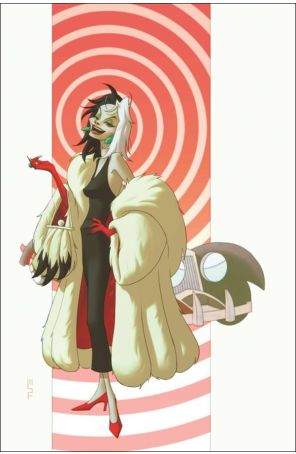 Disney Villains: Cruella de Vil 5G published by Dynamite with cover art by W. Scott Forbes
