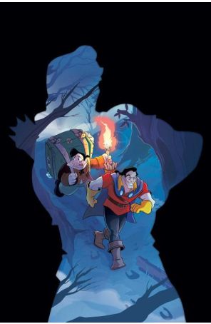 Disney Villains: Gaston 1H published by Dynamite with cover art by Milena Ciccarello
