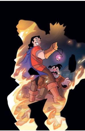 Disney Villains: Gaston 3F published by Dynamite with cover art by Milena Ciccarello