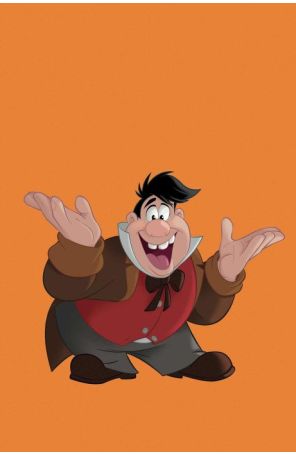 Disney Villains: Gaston 3G published by Dynamite with cover art by Animation Art