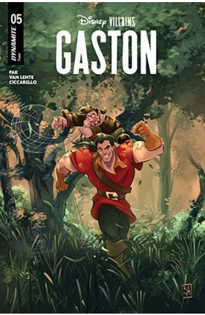 Disney Villains: Gaston 5A published by Dynamite with cover art by Alessandro Ranaldi